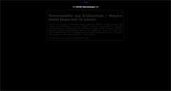 Desktop Screenshot of penzenstadler-gmbh.de